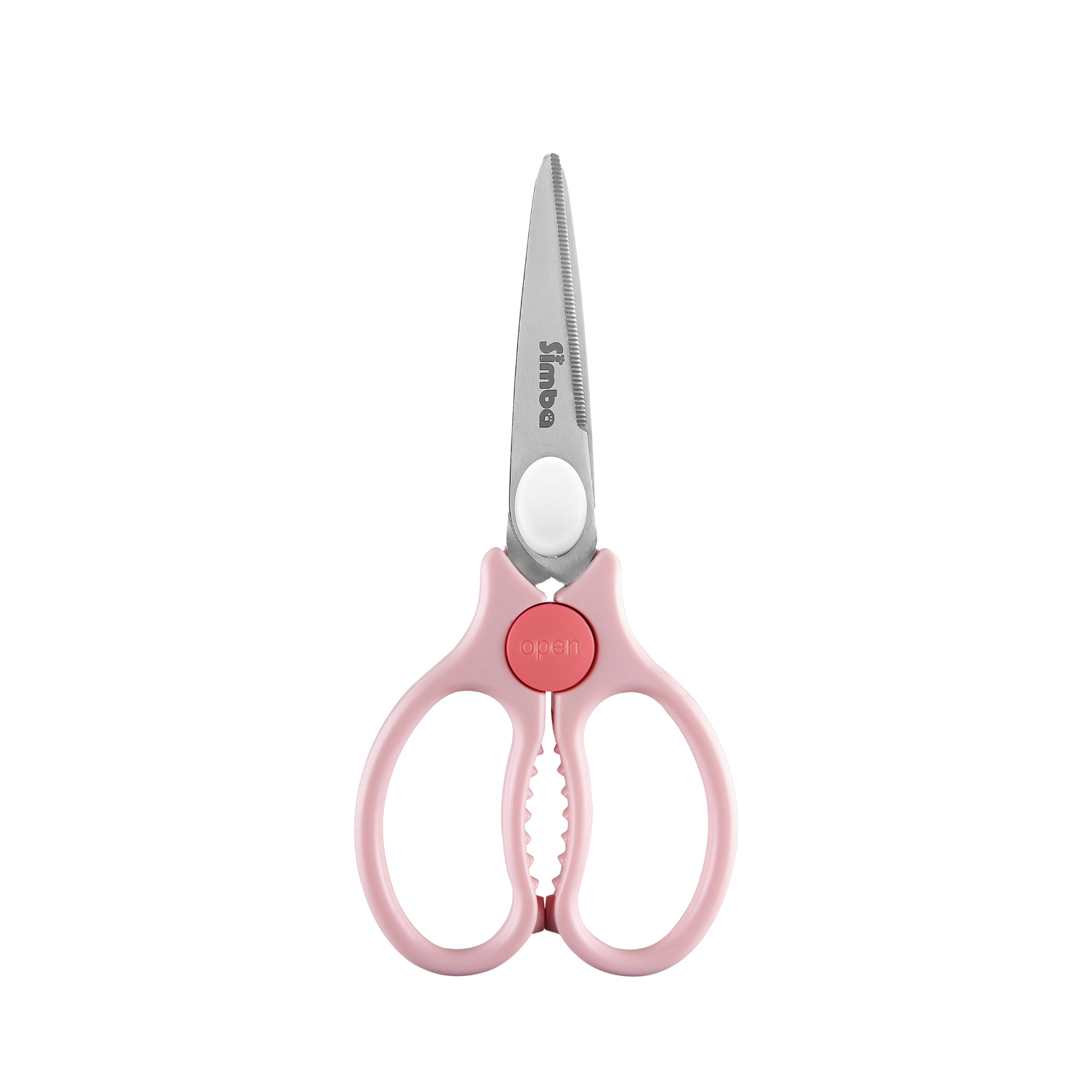 Simba Premium Portable Safety Food Scissors (Pink)