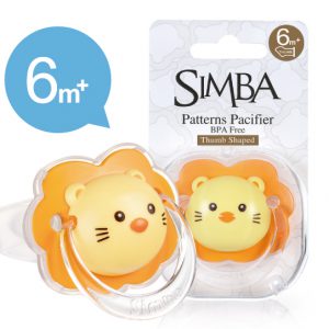 Simba Thumb Shaped Cutie Pacifier (Simba 6 mth +)