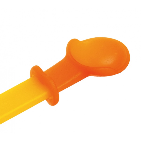 Simba Heat Sensing Baby Solid Food Feeding Spoon Set (Orange)