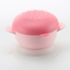 Simba Amazing Self-Feeding Suction Bowl with Lid, BPA-Free (Pink Burger)